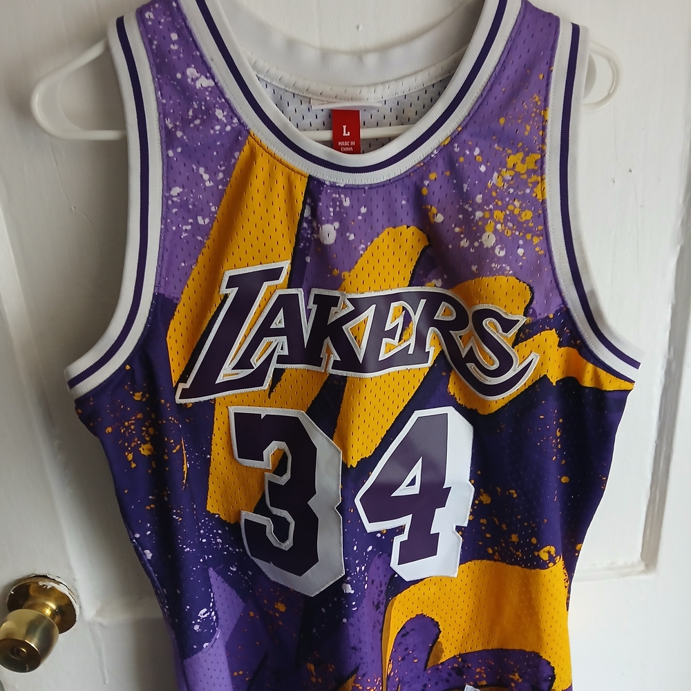 LAKERS Mitchell & Ness Jersey #34 Shaquille O'neal